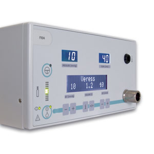 F104 - 40 l Insufflator with bottle gas connect. US languages: ENG, GER, FR, SP