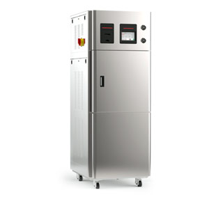 5075 HSG-D vacuum sterilizer 160 L Hinged door with automatically-locking door