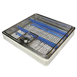 ENT-cleaning basket 480/250/40
Stainless Steel, with fine mesh basket and removable cover 