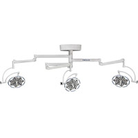 Surgical lights as double lights EM300/300/300 - 100.000 lx./ 100.000 lx./ 100.000 lx.