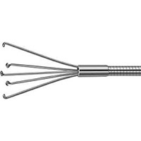 5-Prongs Retriever 2,3mm round with metal tube and metal handle WL160