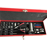 Olympus 10 thru 240 Series Tool Kit Includes: (35) Tools (5) Extra Pins (1)Tool Box with Foam Insert