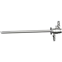 Resectoscope Continuous Flow Sheath 22 Ch.,2 Rigid Stopcocks, 30 Ceramic Insulation,Surrounding Perforation,With Standard Obturator